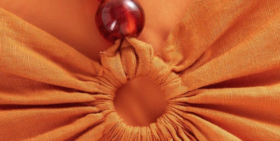 Women’s Burnt Orange Maxi Dress - Image 5