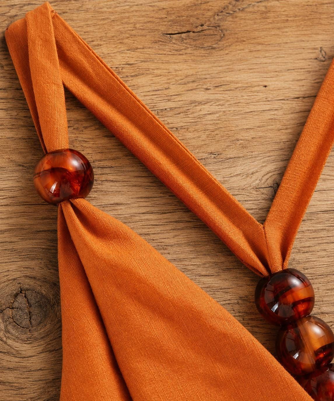 Women’s Burnt Orange Maxi Dress - Image 4