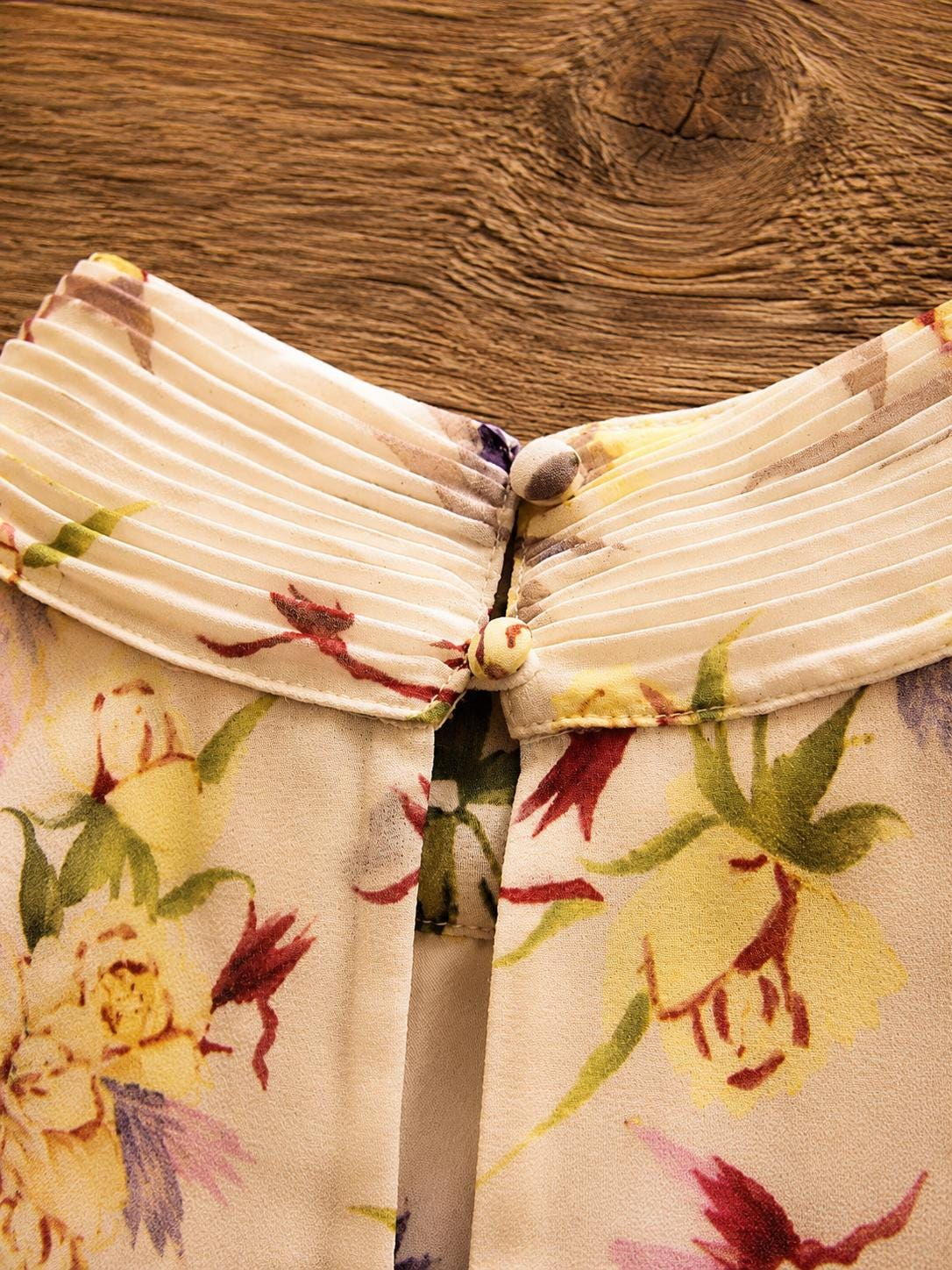 Women’s Vintage Floral Maxi Dress - Image 3