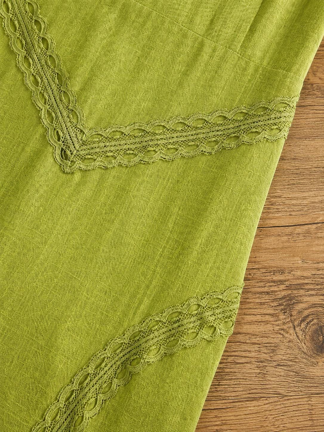 Women’s Olive Green Maxi Dress - Image 4